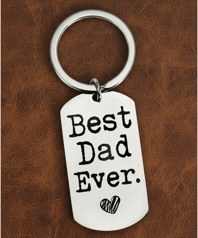 Best Dad Ever Tag L