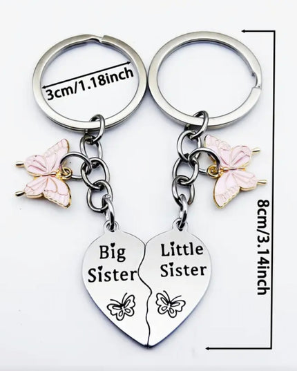 Big Sister Little Sister Charm Set
