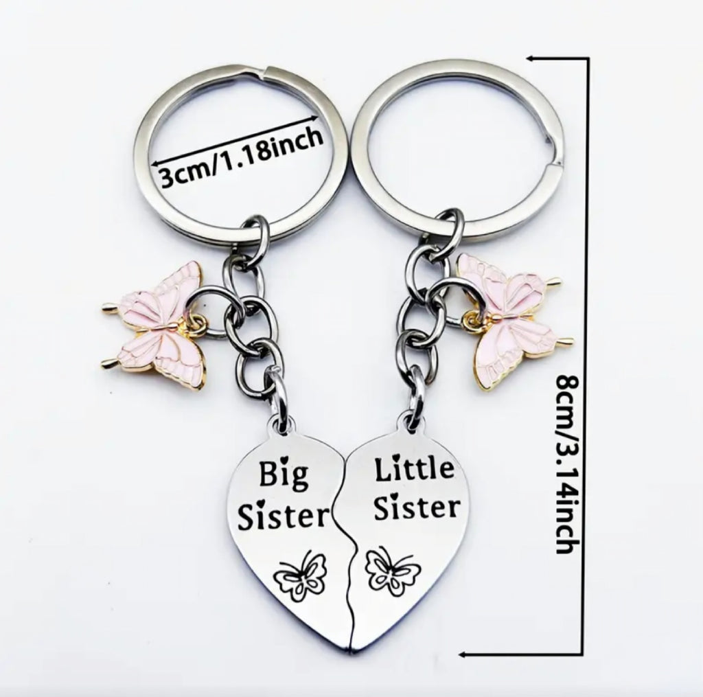 Big Sister Little Sister Charm Set