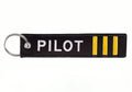Pilot w/Gold Stripes Embroidered Tag