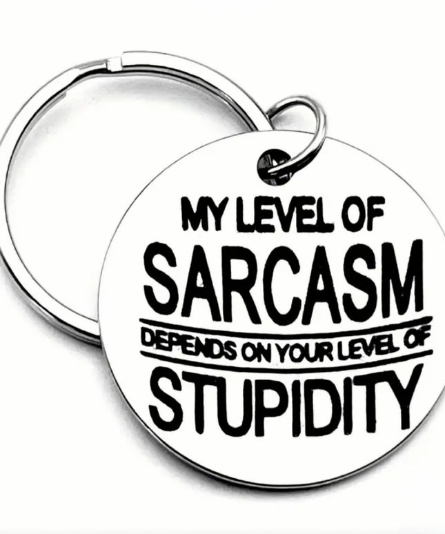 My Level Of Sarcasm Tag