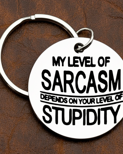 My Level Of Sarcasm Tag
