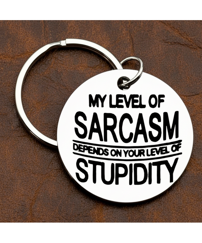 My Level Of Sarcasm Tag