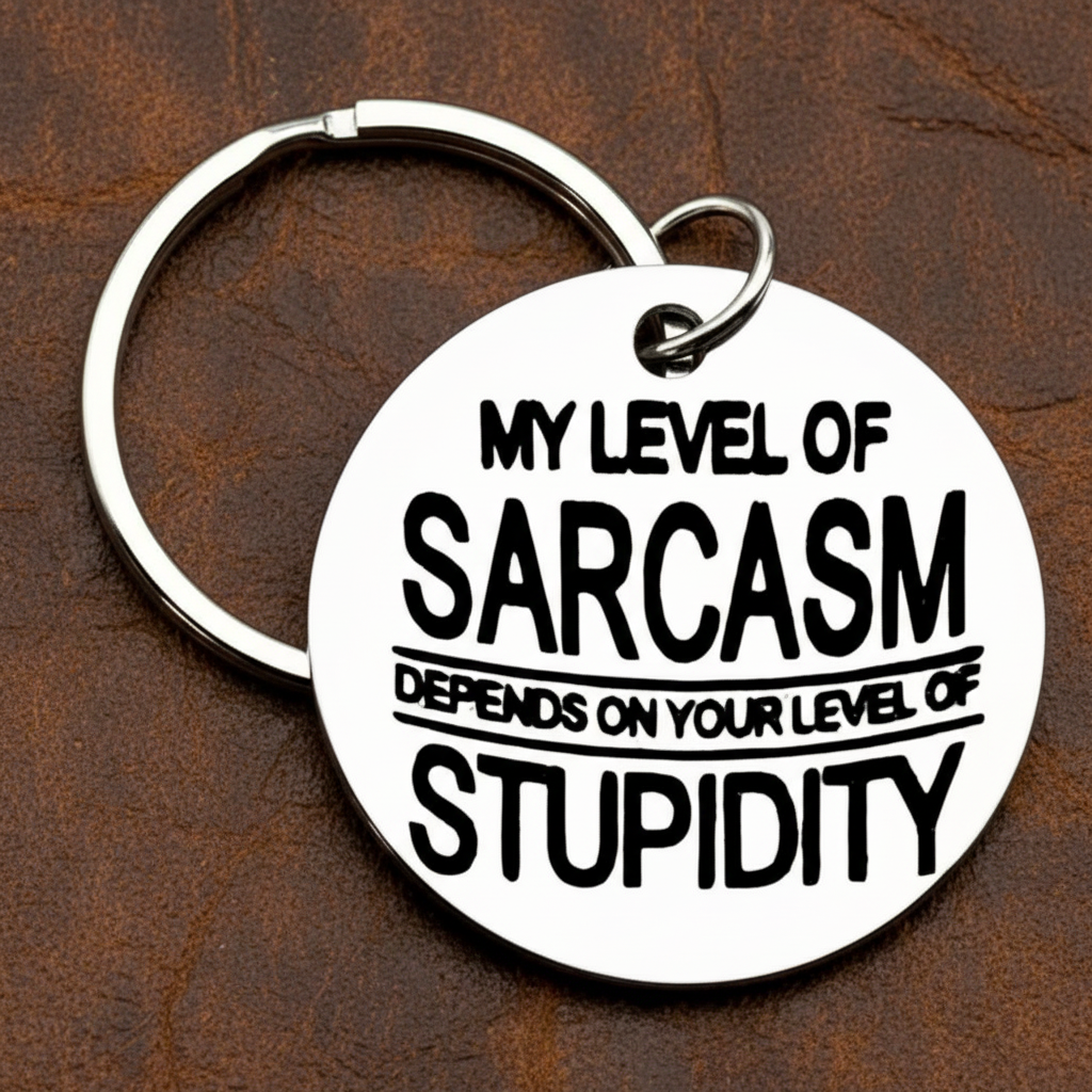 My Level Of Sarcasm Tag