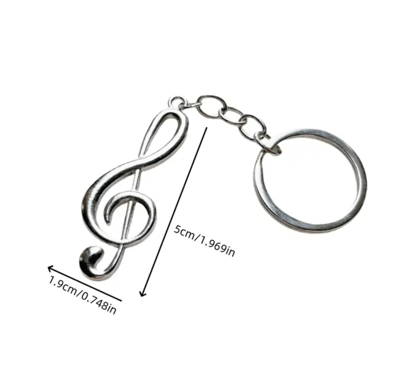 Musical Note Charm (Iridescent)