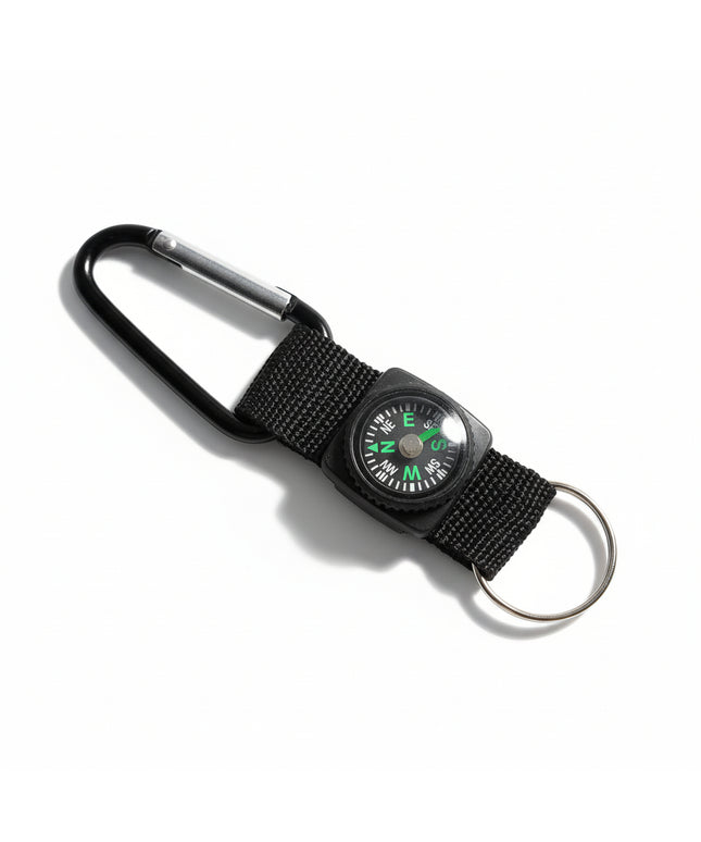 Compass W/ Carabiner Strap (Black)