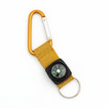 Compass W/ Carabiner Strap (Gold)