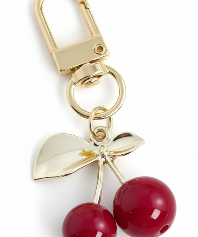 Cherries w/Gold Charm