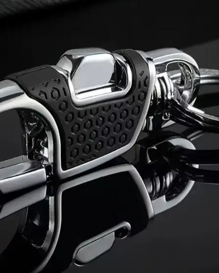 Double Ring Fob Clip 1 (Black)