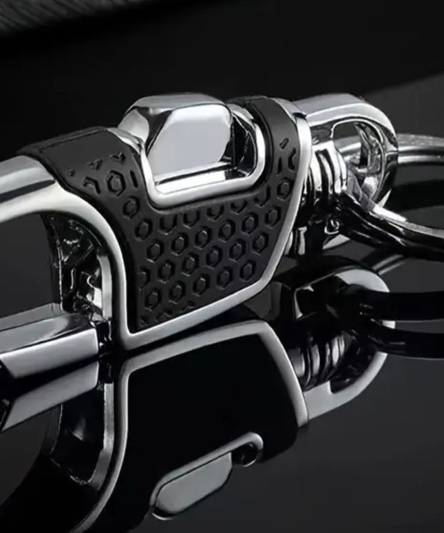 Double Ring Fob Clip 1 (Black)