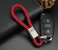 Braided Loop Keychain (Red)