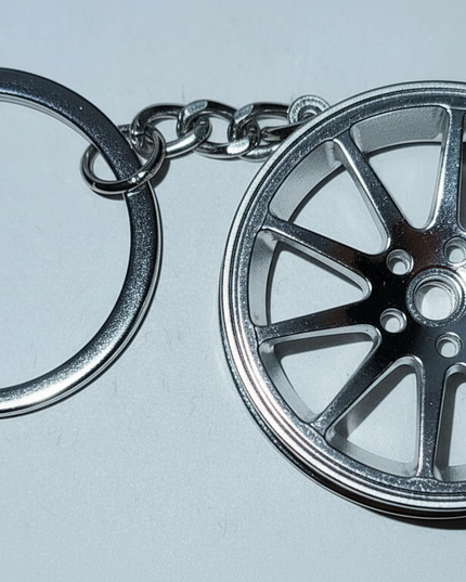 Wheel Charm 3 (Silver)