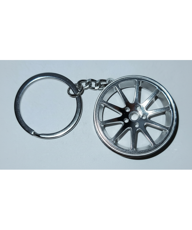 Wheel Charm 3 (Silver)
