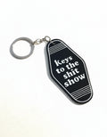 Keys To The Sh*t Show Tag (Black)