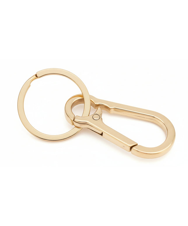 Carabiner with Ring (GLD)