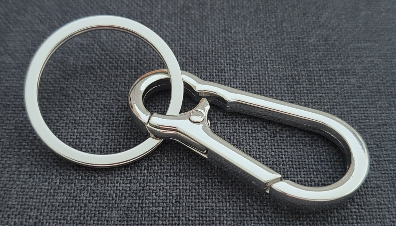Carabiner with Ring (SLVR)
