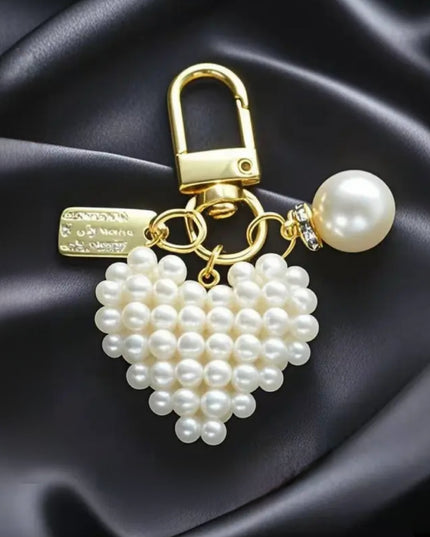 Pearled Heart L (Gld)