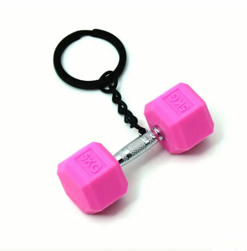 Mini Dumbell Charm 2 (4 Colors)
