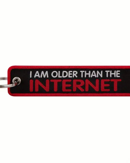 I'm Older Than The Internet Embroidered Tag