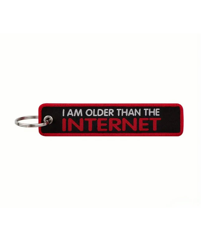 I'm Older Than The Internet Embroidered Tag