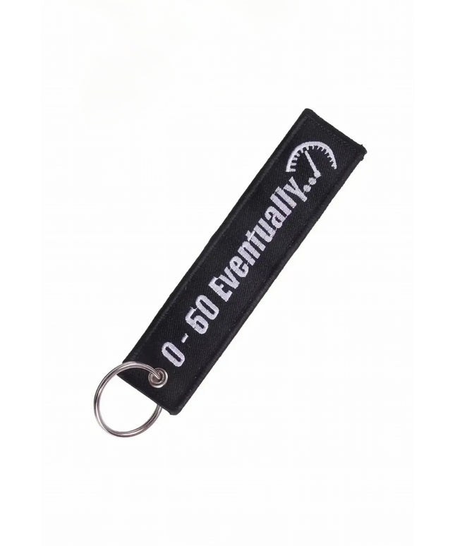 0 To 60 Eventually Embroidered Tag