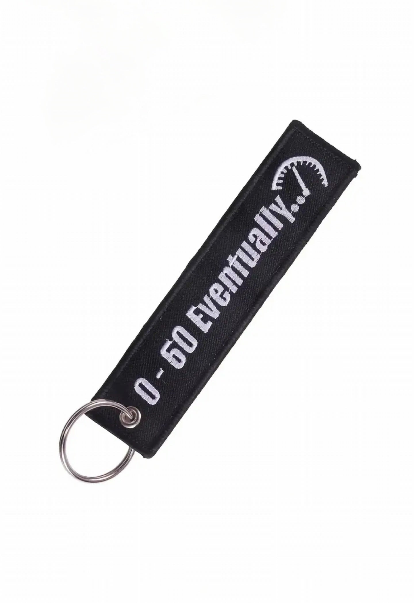 0 To 60 Eventually Embroidered Tag