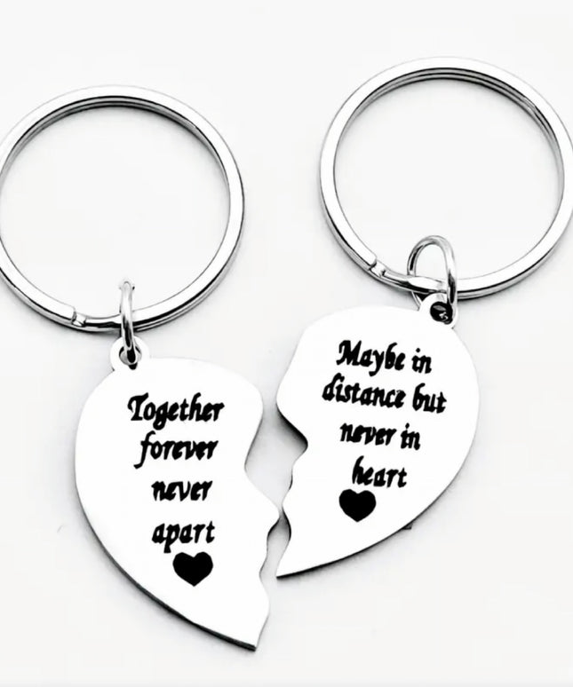 Together Forever Heart Charm Set