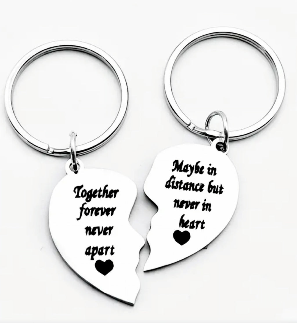 Together Forever Heart Charm Set