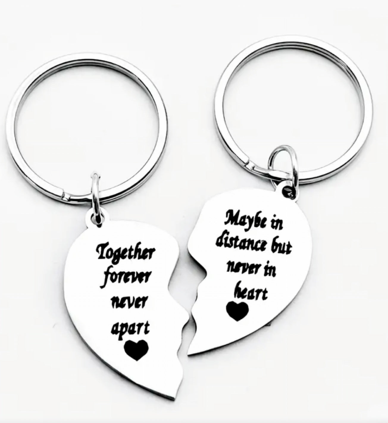 Together Forever Heart Charm Set