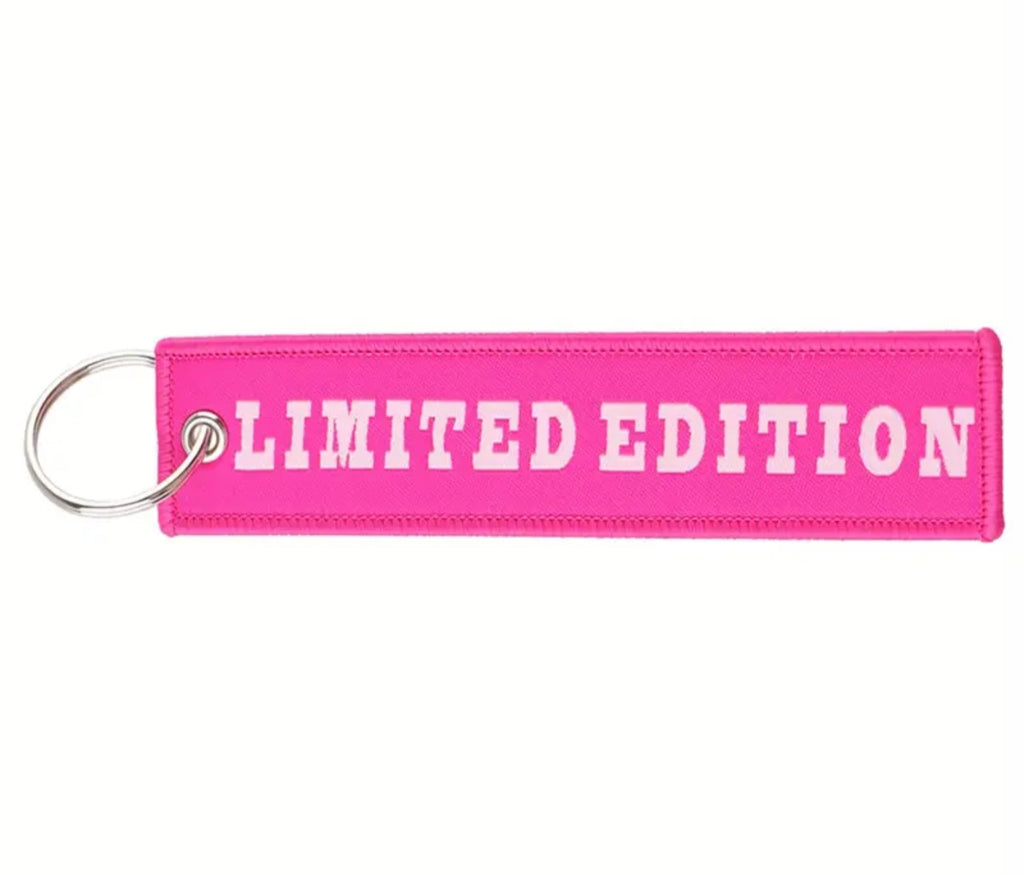 Limited Edition Embroidered Tag