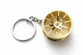 Wheel Charm 3 (Gold)