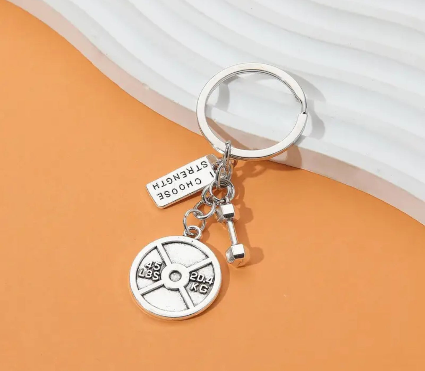 I Choose Strength Charm