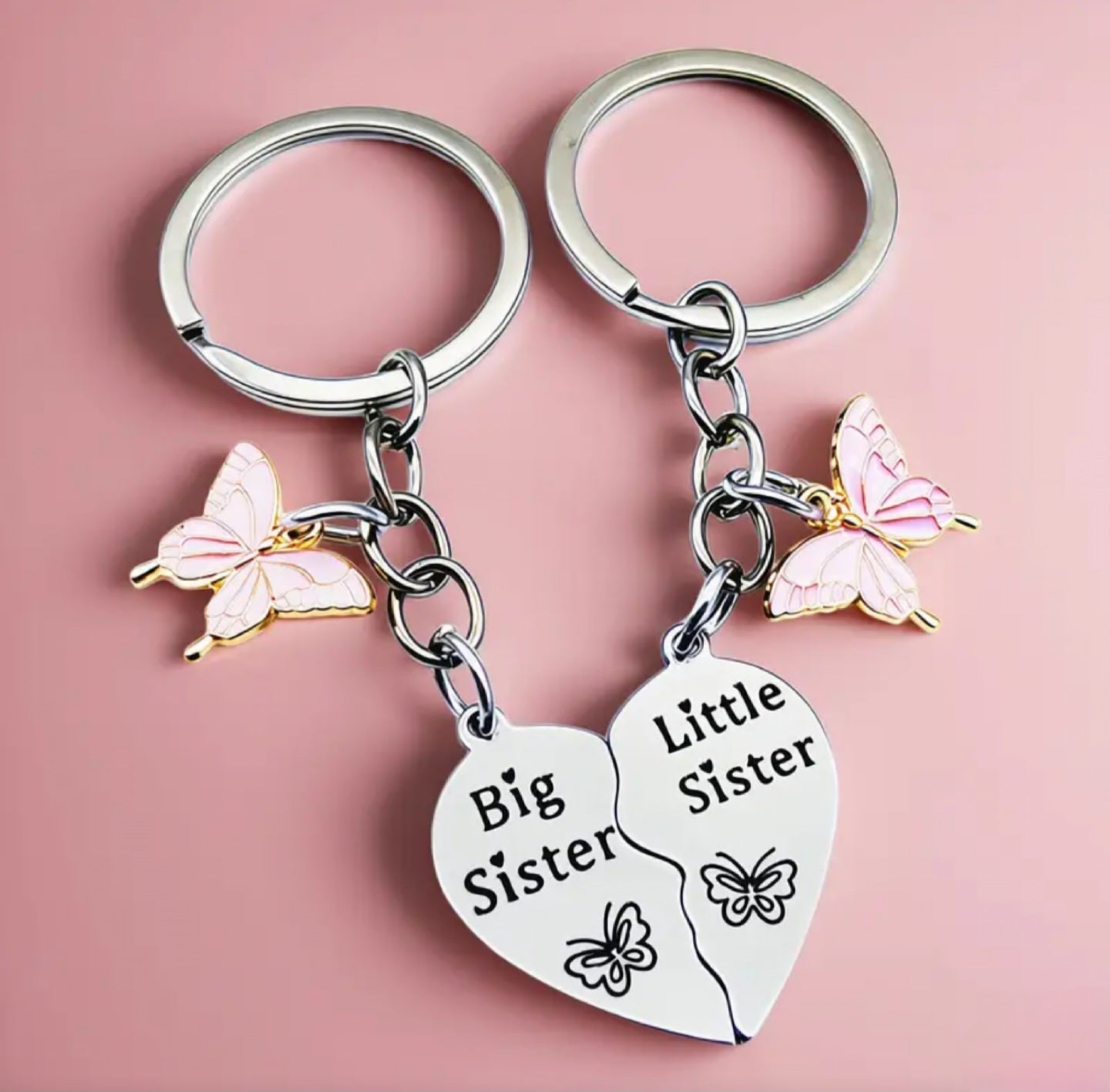 Big Sister Little Sister Charm Set
