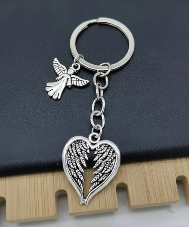 Angel Wings W/Angel Charm