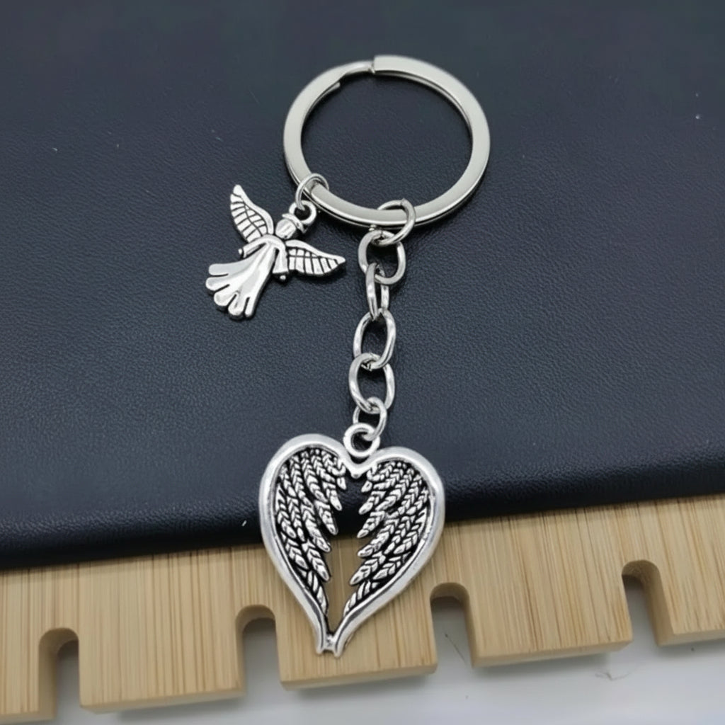 Angel Wings W/Angel Charm