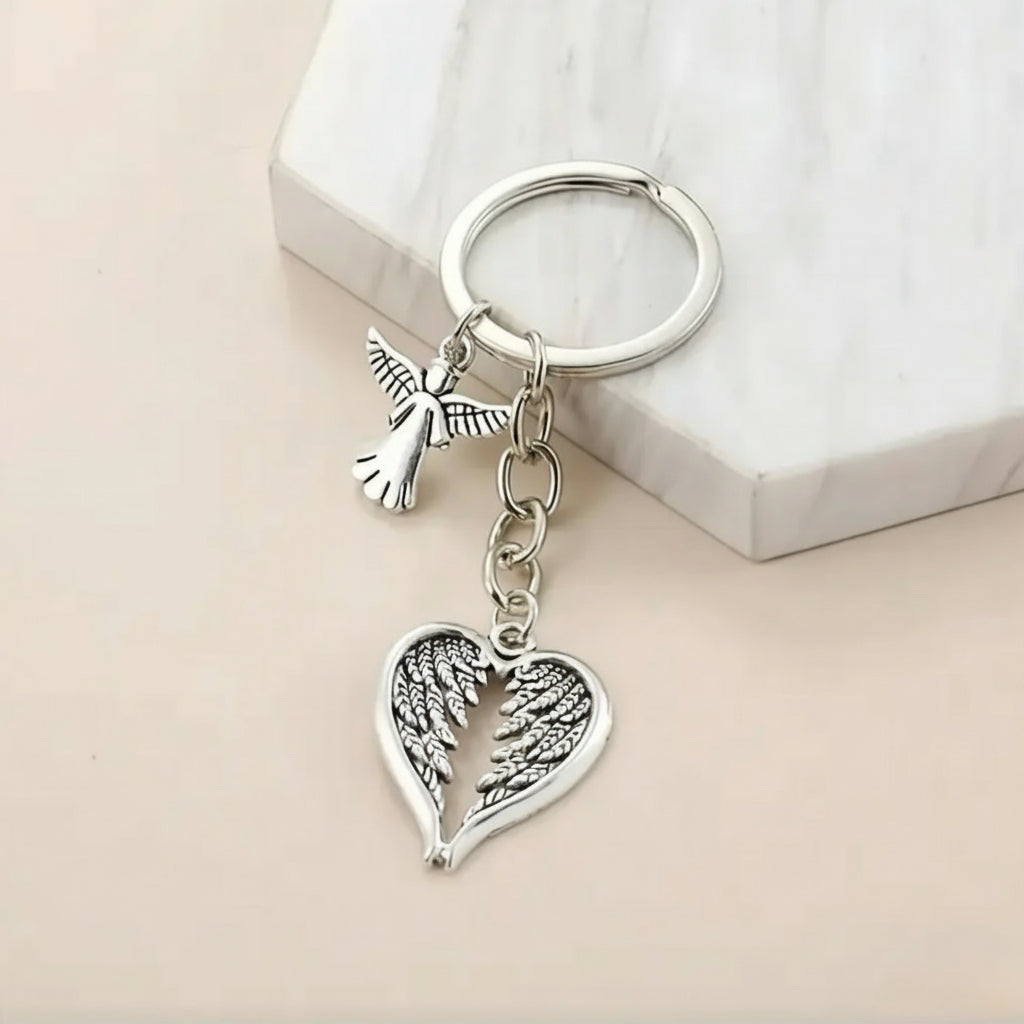 Angel Wings W/Angel Charm