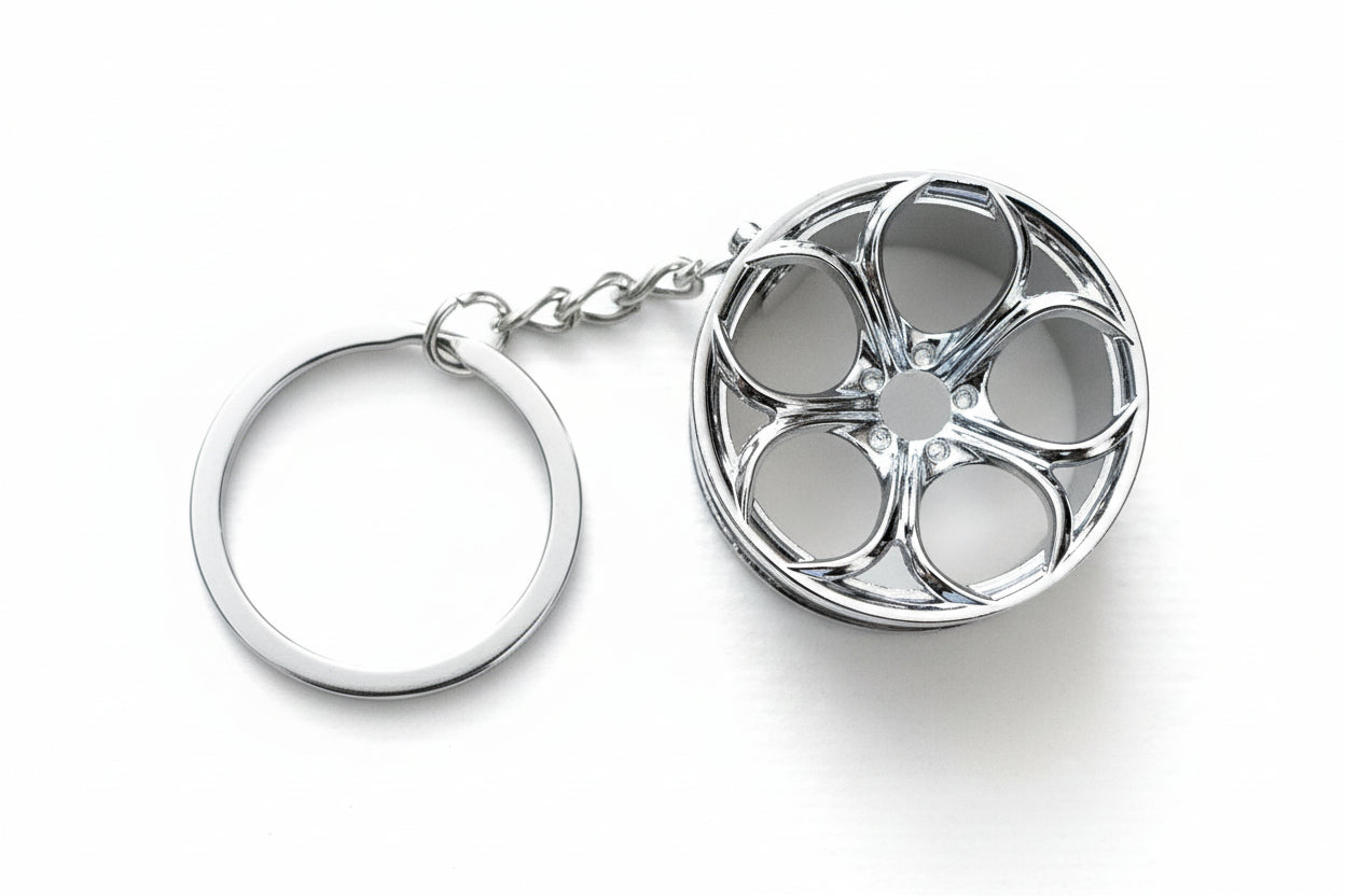 Wheel Charm 1 (Silver)
