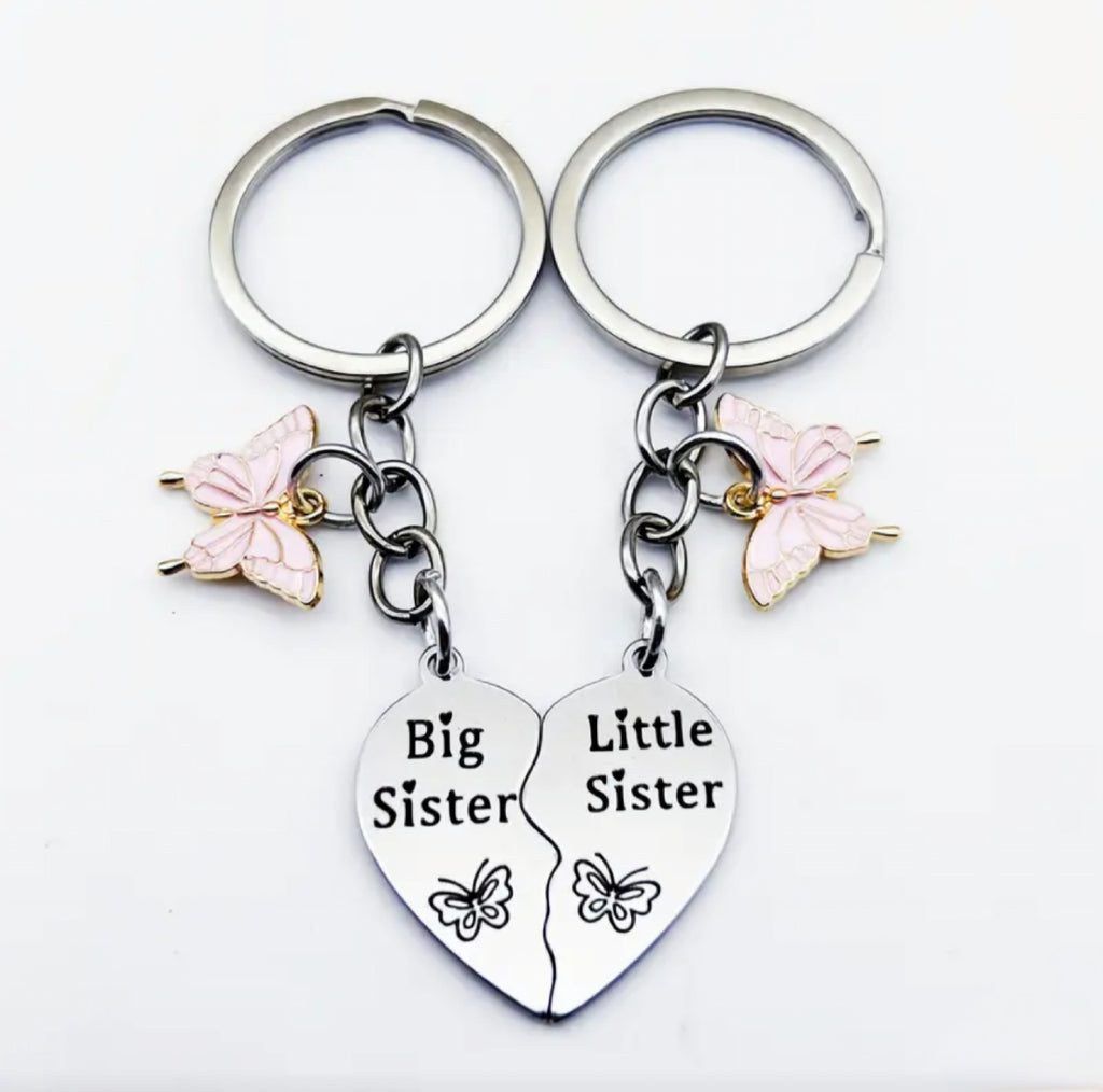 Big Sister Little Sister Charm Set