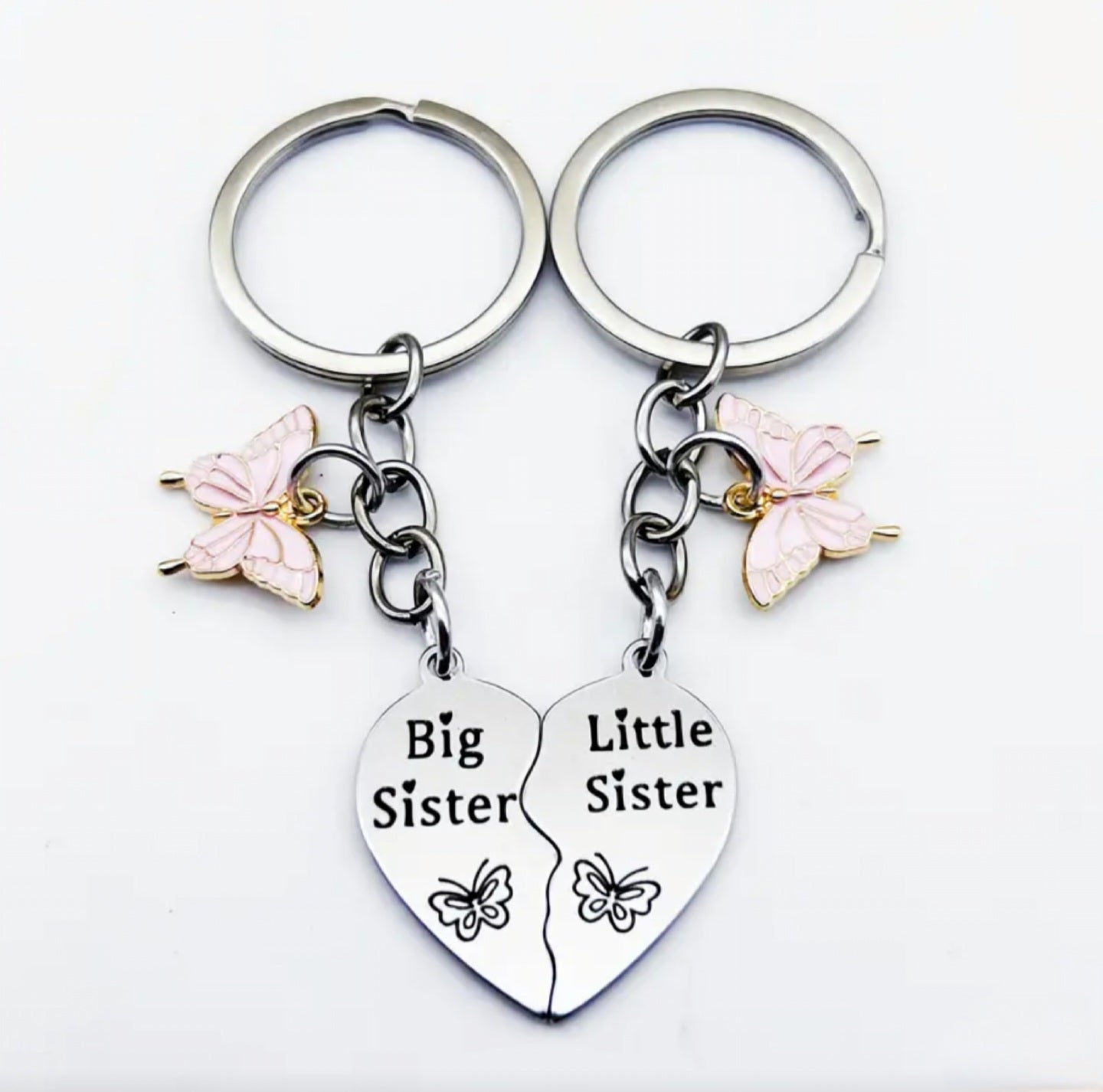 Big Sister Little Sister Charm Set