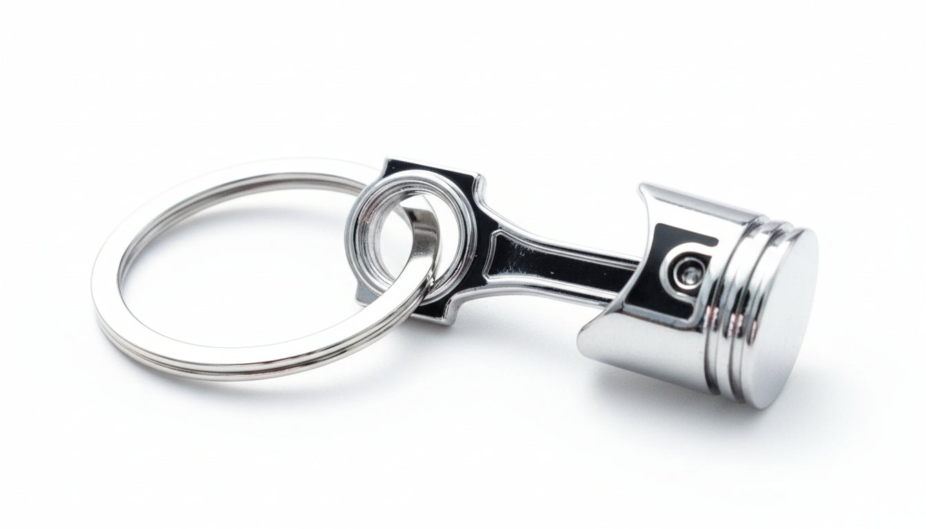 Piston Charm (Silver)