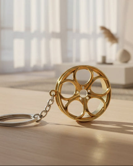 Wheel Charm 1 (Gold)
