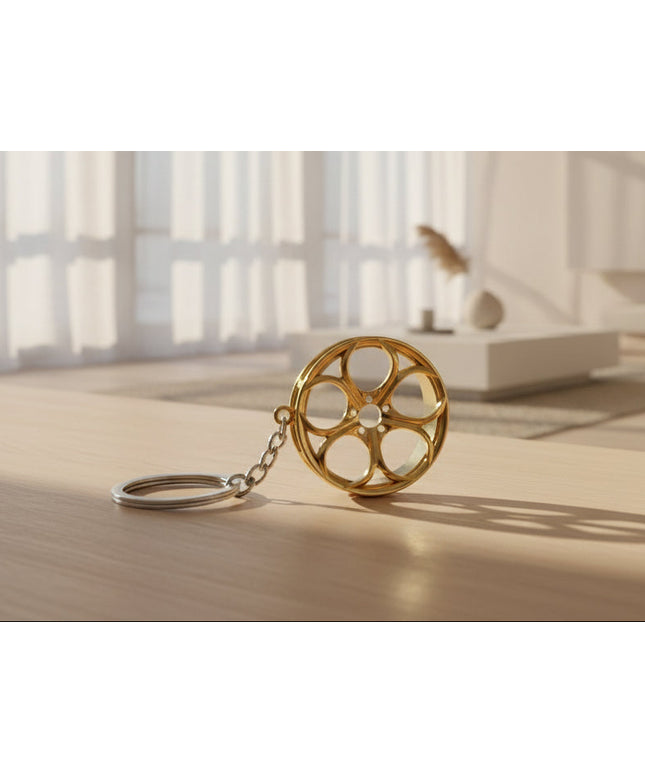 Wheel Charm 1 (Gold)