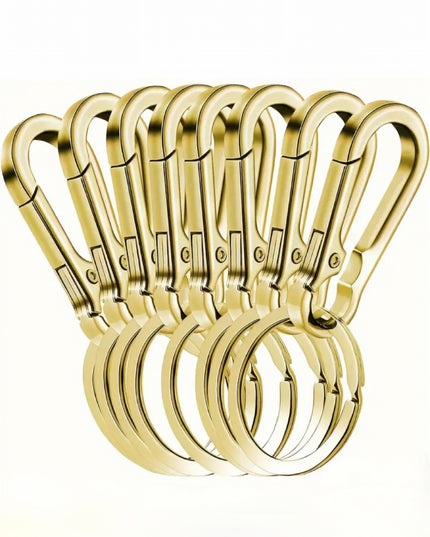 Carabiner with Ring (GLD)