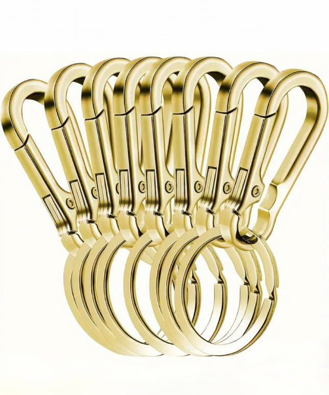 Carabiner with Ring (GLD)