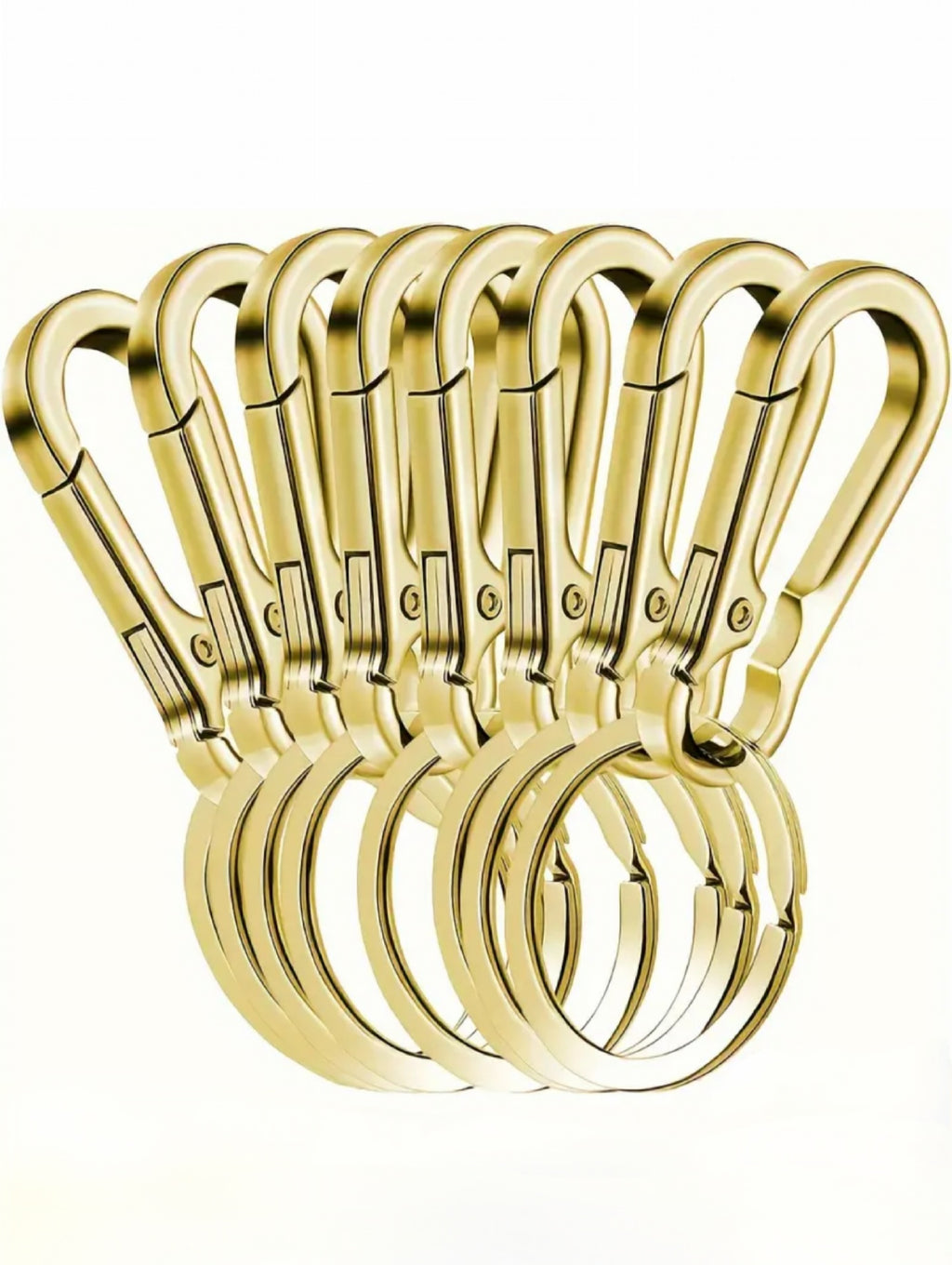 Carabiner with Ring (GLD)