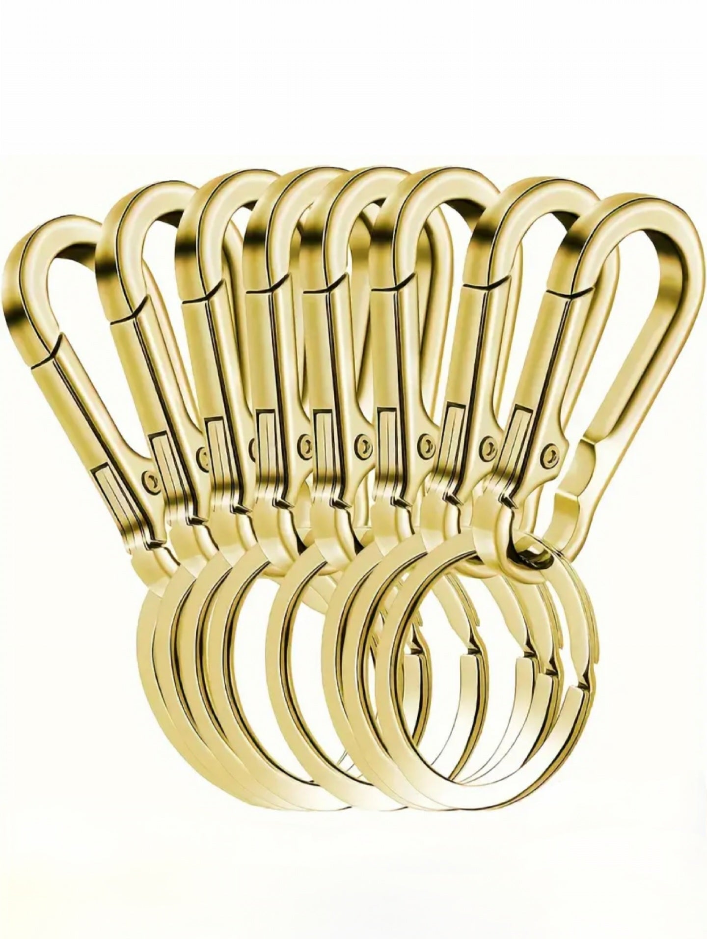 Carabiner with Ring (GLD)