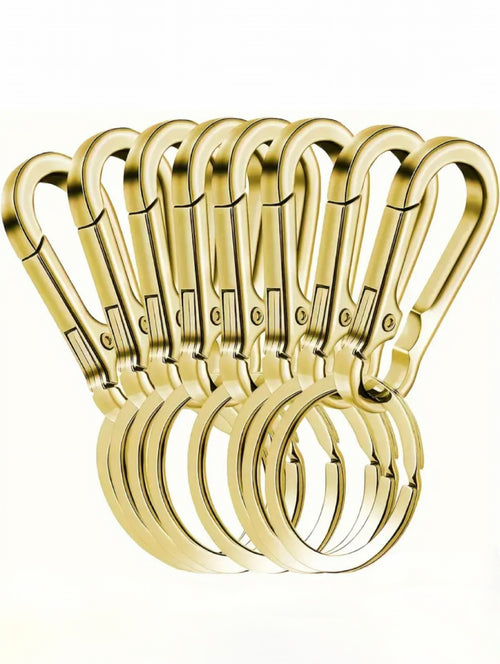 Carabiner with Ring (GLD)
