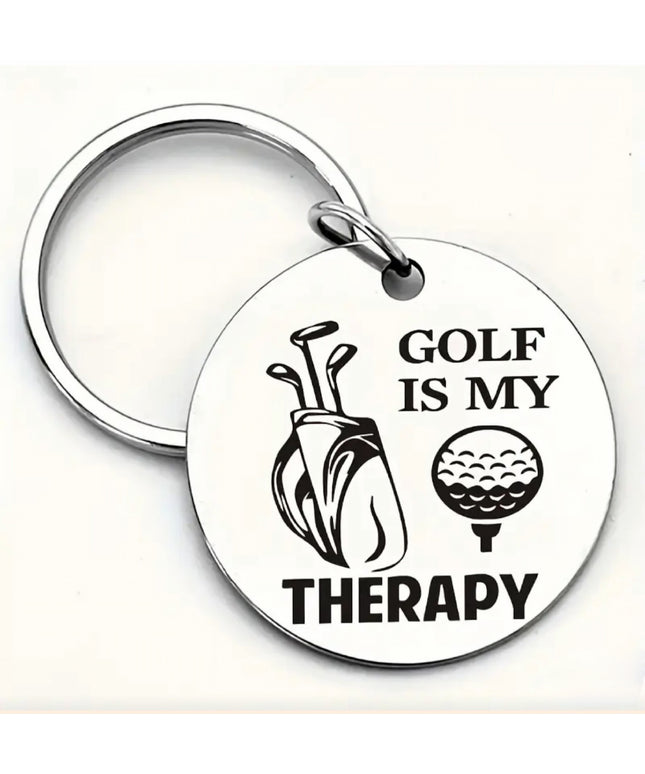 Golf Is My Therapy Tag R
