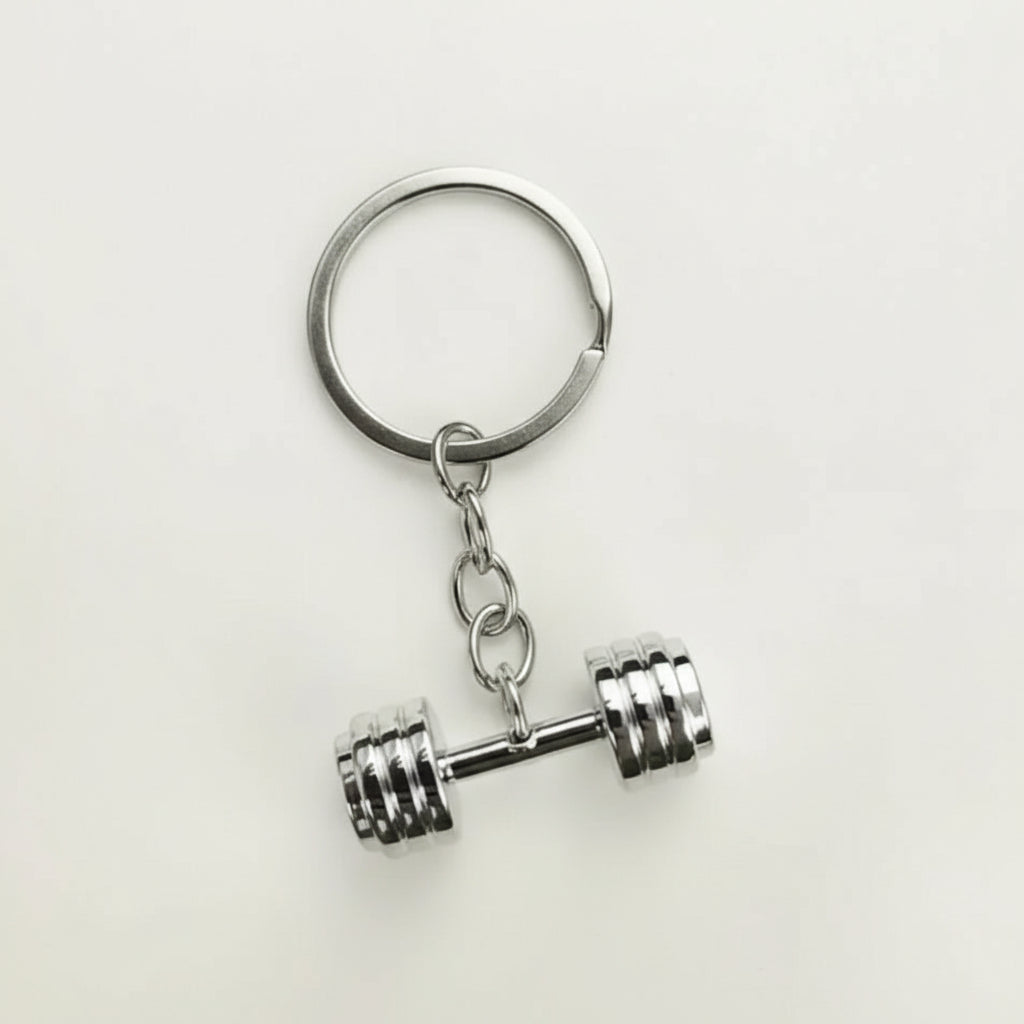 Dumbbell Charm (SLVR)