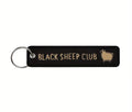 Black Sheep Club Embroidered Tag